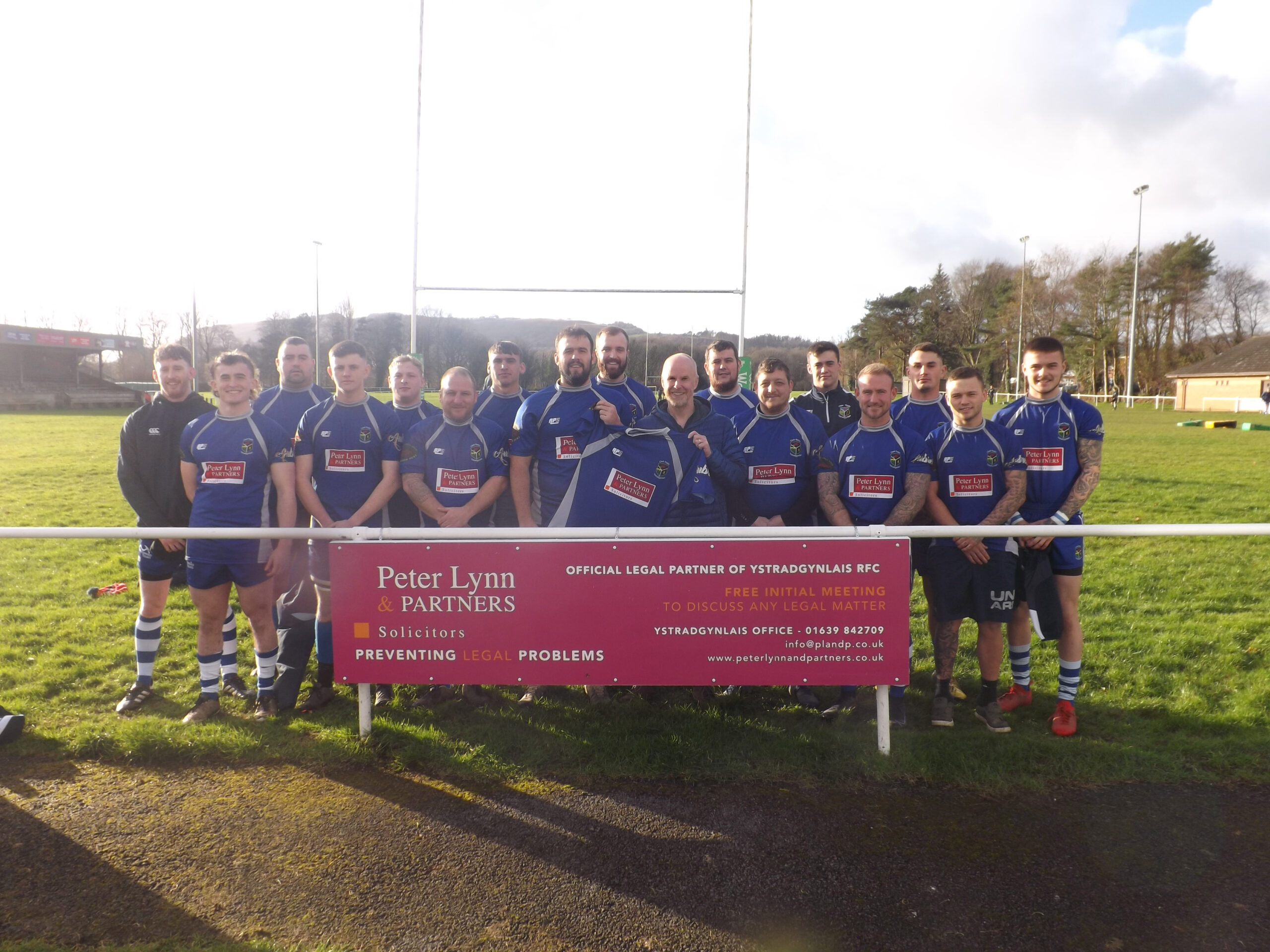 Richard Howe with Ystradgynlais RFC