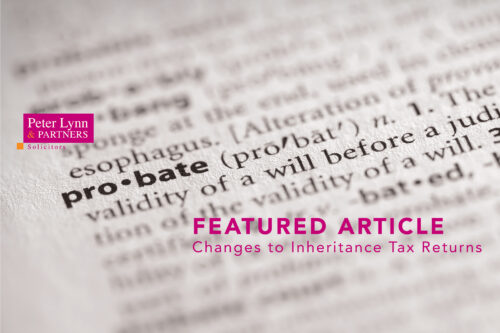 Changes to Inheritance Tax Returns
