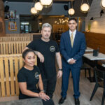 Chris and April Napier with Alex Kurtz-Shefford
