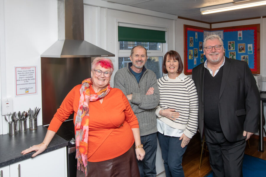 Carolyn Harris MP, Andrew Copson, Sian Brooks and Peter Lynn