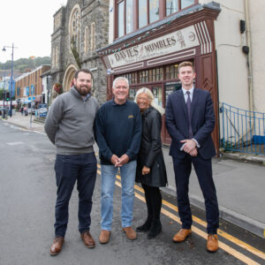 Adrian Westoby, Robert & Carol James and James Lewis-Hyndman