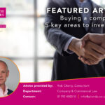Buying a competitor- 5 key areas to investigate