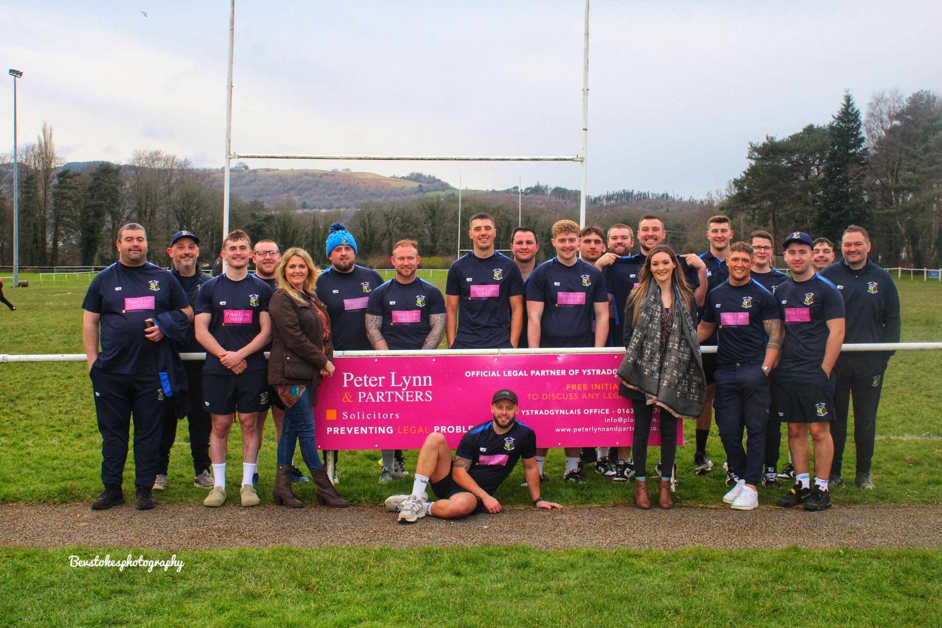 Hannah Mitchell with Ystrdagynlais RFC