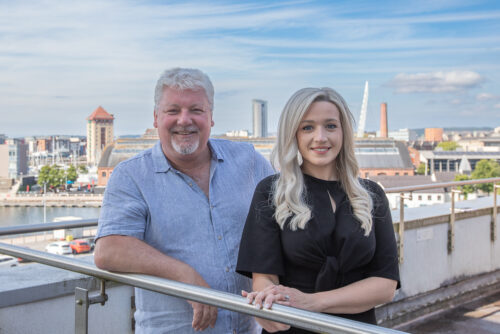 Peter Lynn and Amy Matthews