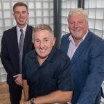 James Lewis-Hyndman, Jonathan Davies and Peter Lynn