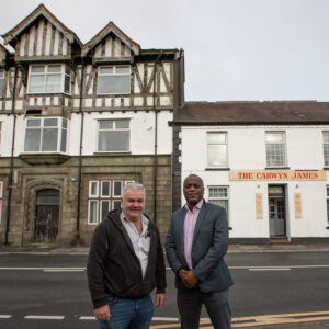 Steve Evans & Caesar Adere
