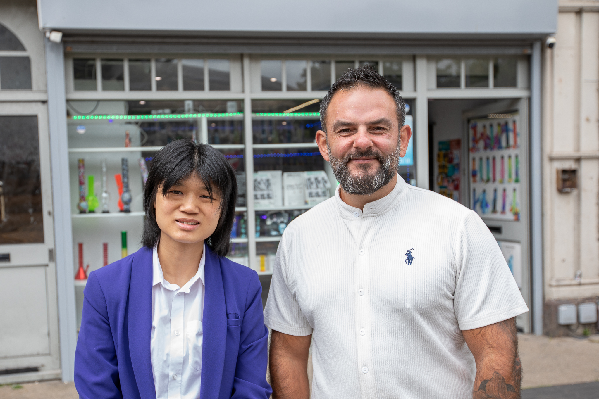 Ashley Leung and Richard