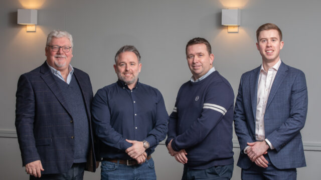 Peter Lynn, Ross Adams, Nick Foden and James Lewis-Hyndman