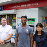 Mark Standley, Mola Singh and Ashley Leung