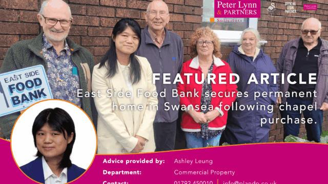 East Side Food Bank secures permanent home in Swansea following chapel purchase